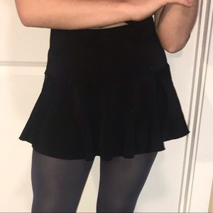 Victoria’s Secret S - Black Nylon Mini Skirt